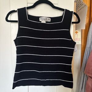 Vintage Joseph A. Square Neck Top